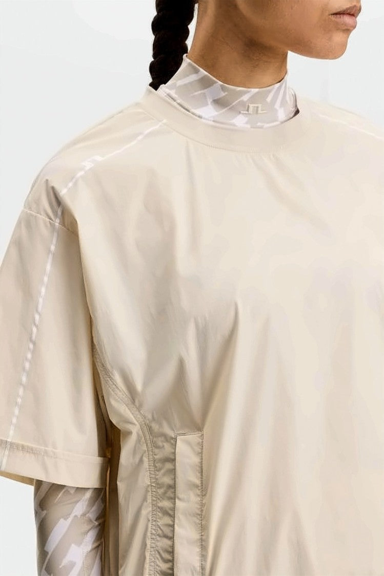 J Lindeberg Cropped Boxy Jacket With Seam Detailing