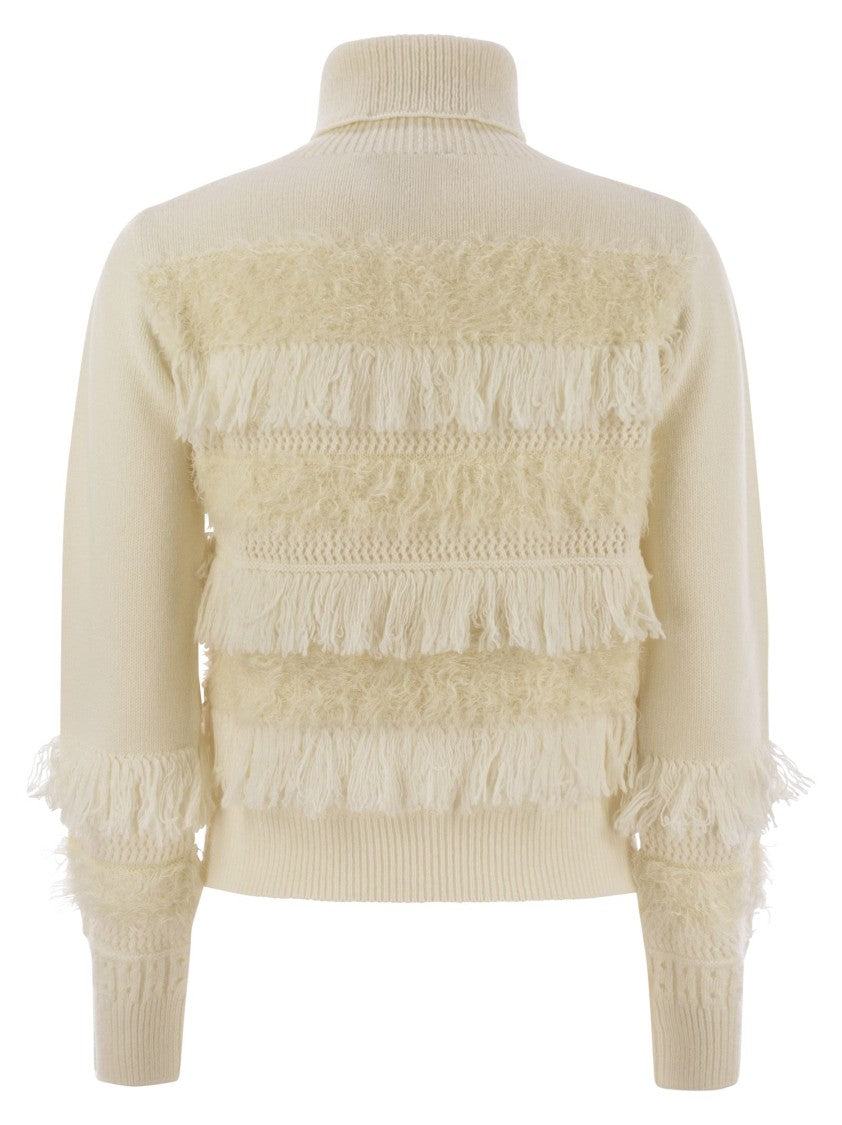 Vanisé Wool And Cashmere Blend Turtleneck Sweater