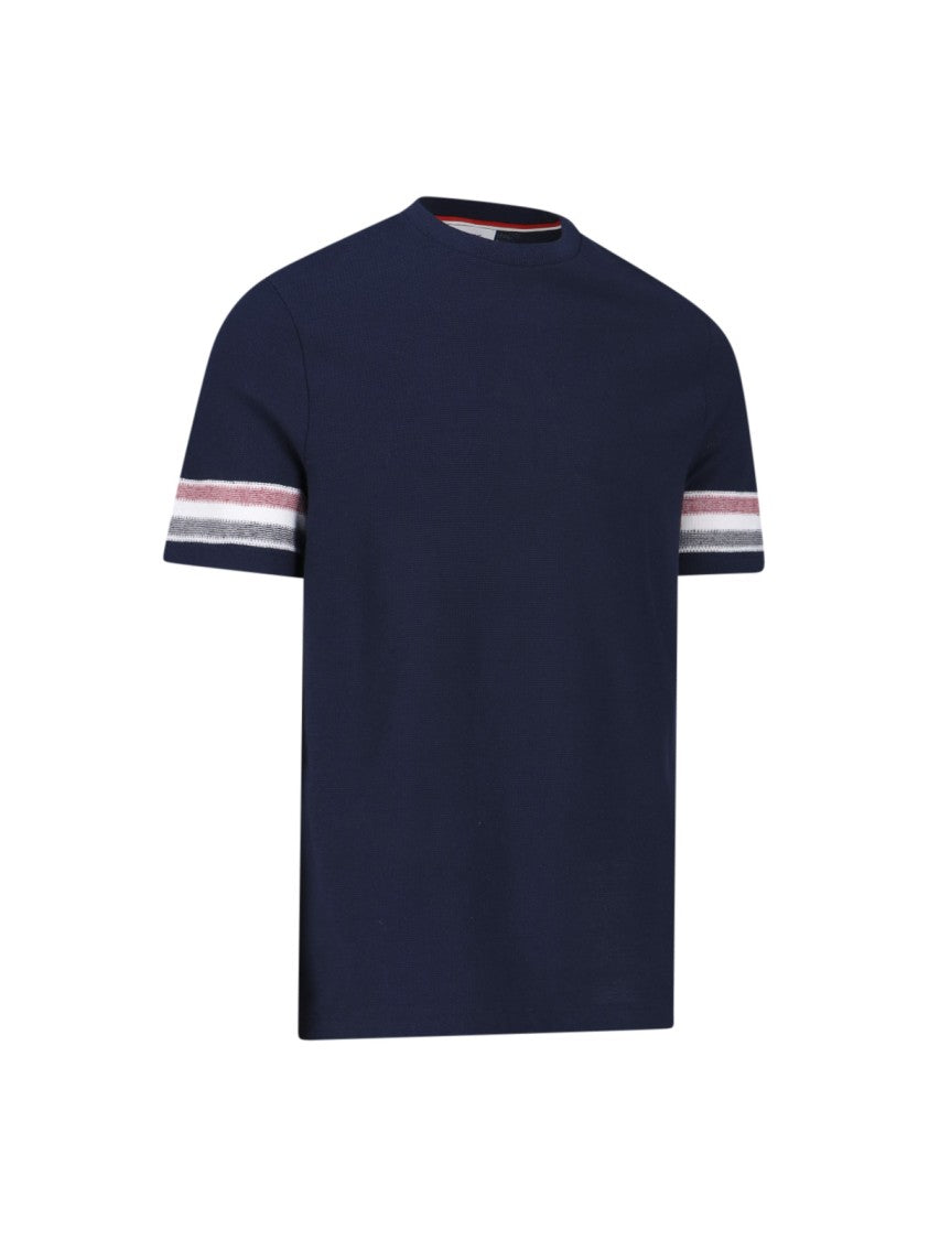 Thom Browne "Textured" T-Shirt – Blue