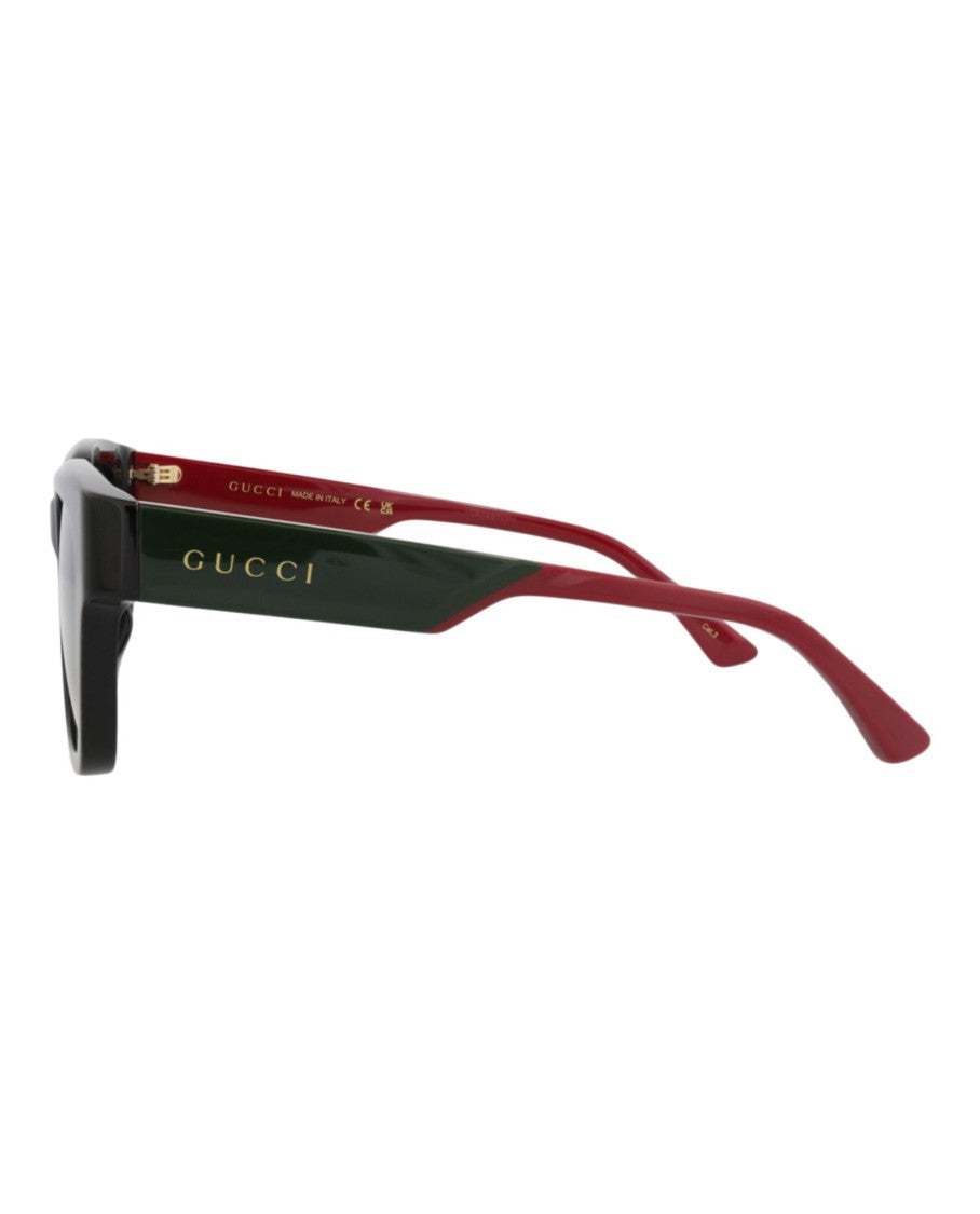 Gucci Square-Frame Recycled Acetate Sunglasses