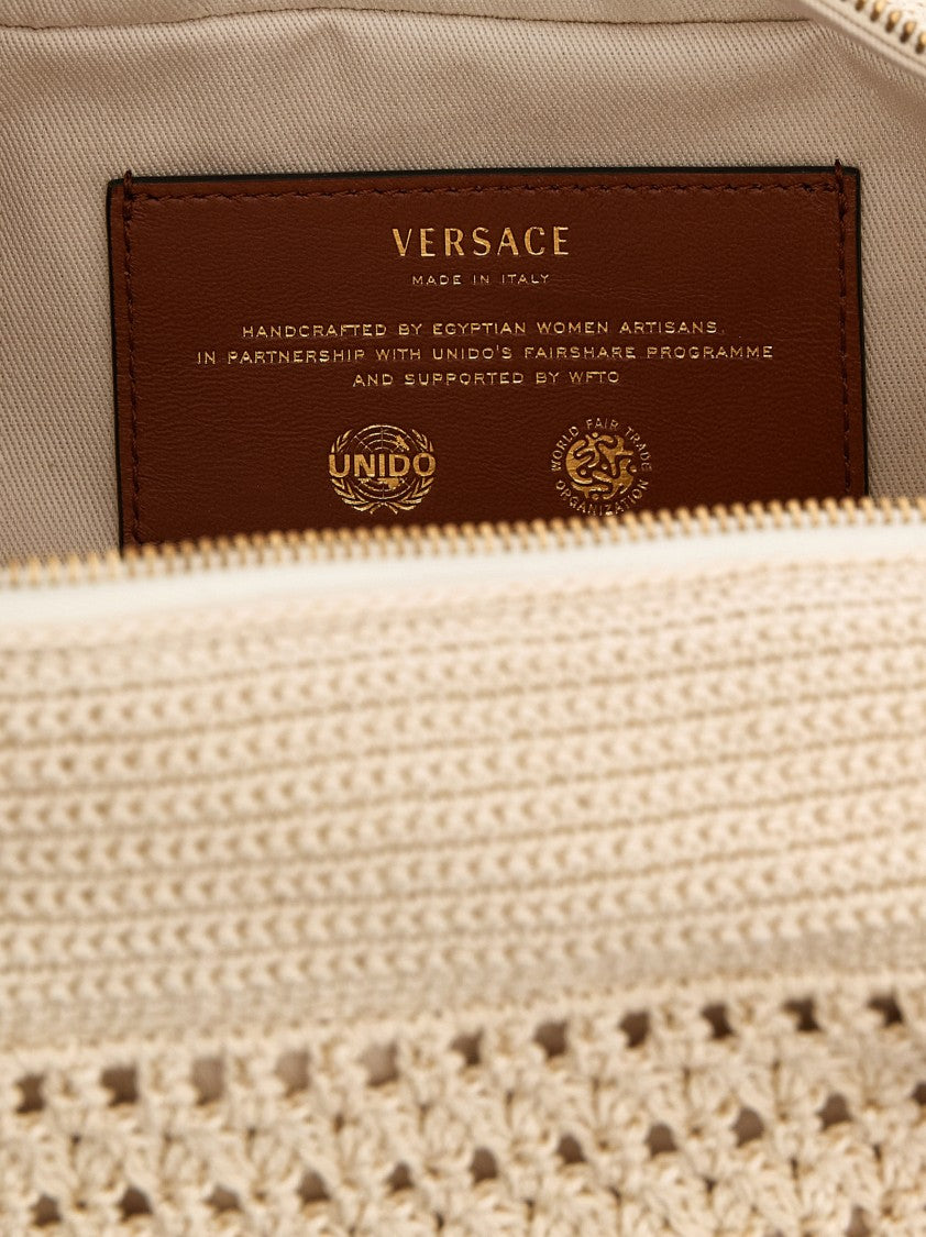 Versace ' Tag' Shoulder Bag