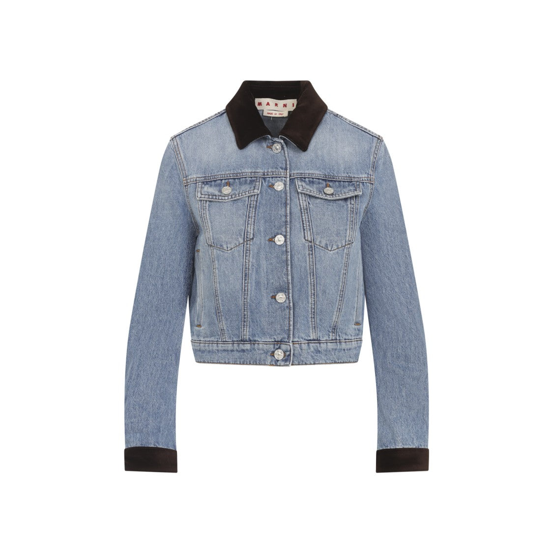 Marni Cropped Denim Jacket