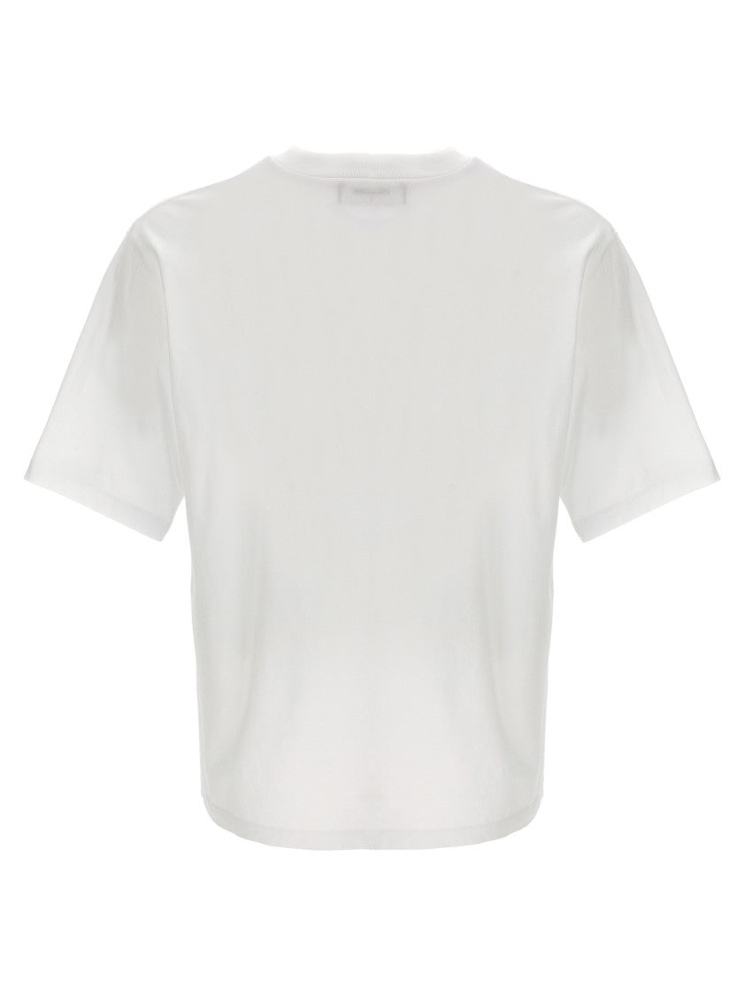 Dsquared2 Contrasting Print Crew Neck T-Shirt