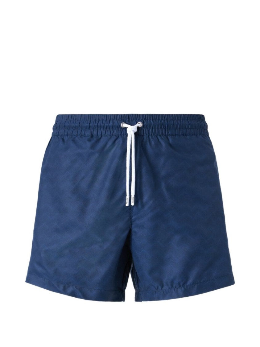 Missoni Mid-Length Zigzag Pattern Shorts