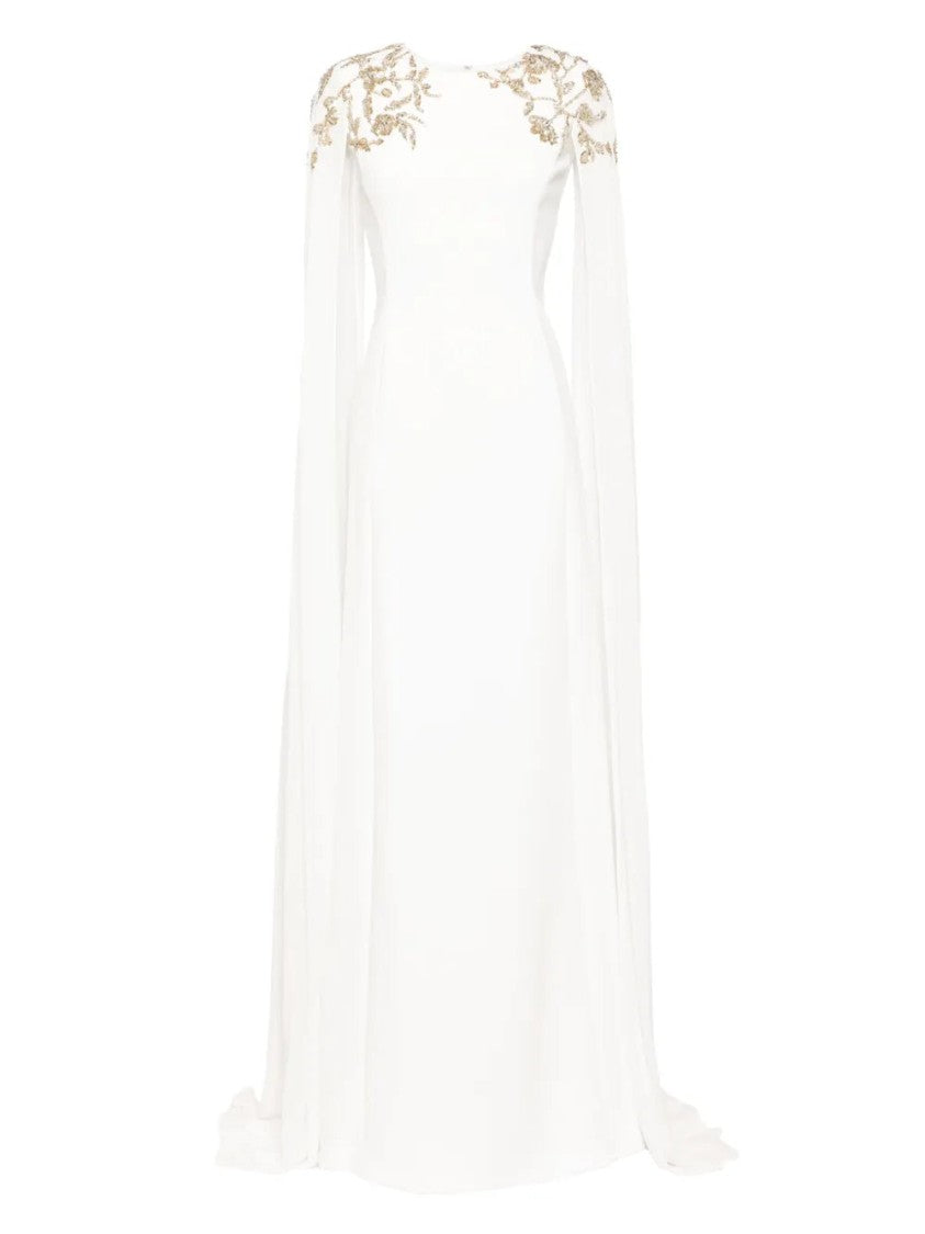 Saiid Kobeisy Embellished Crepe Kaftan