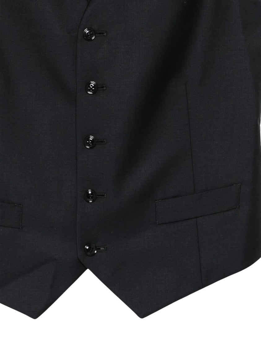 Giorgio Armani Tailored V-Neck Adjustable Strap Waistcoat