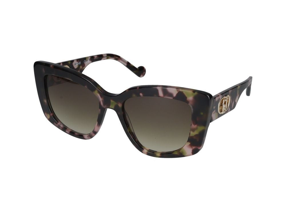 Liu Jo Sunglasses Lj776s 234 Nude Khaki Tortoise 54/18/140