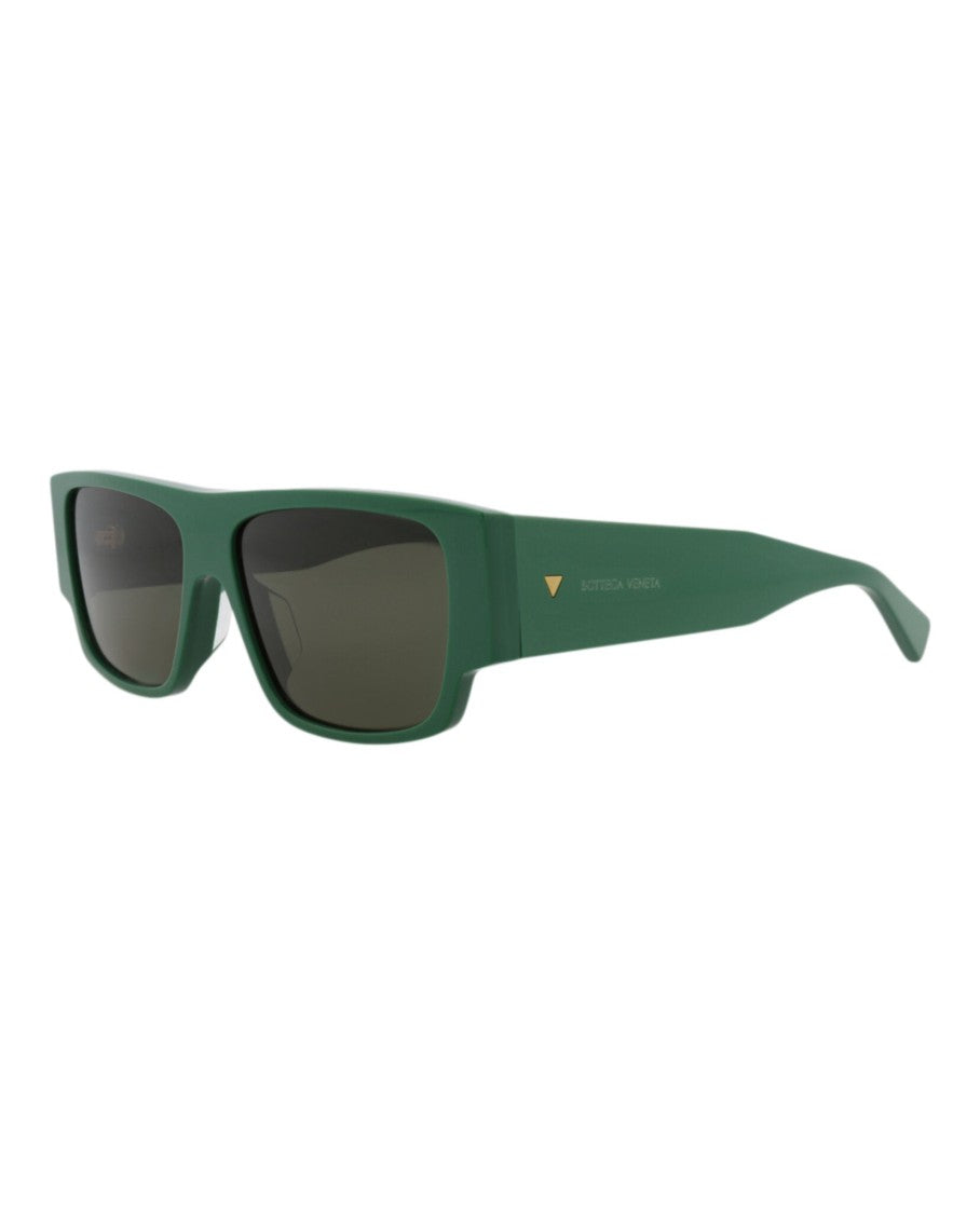 Bottega Veneta Square-Frame Recycled Acetate Sunglasses