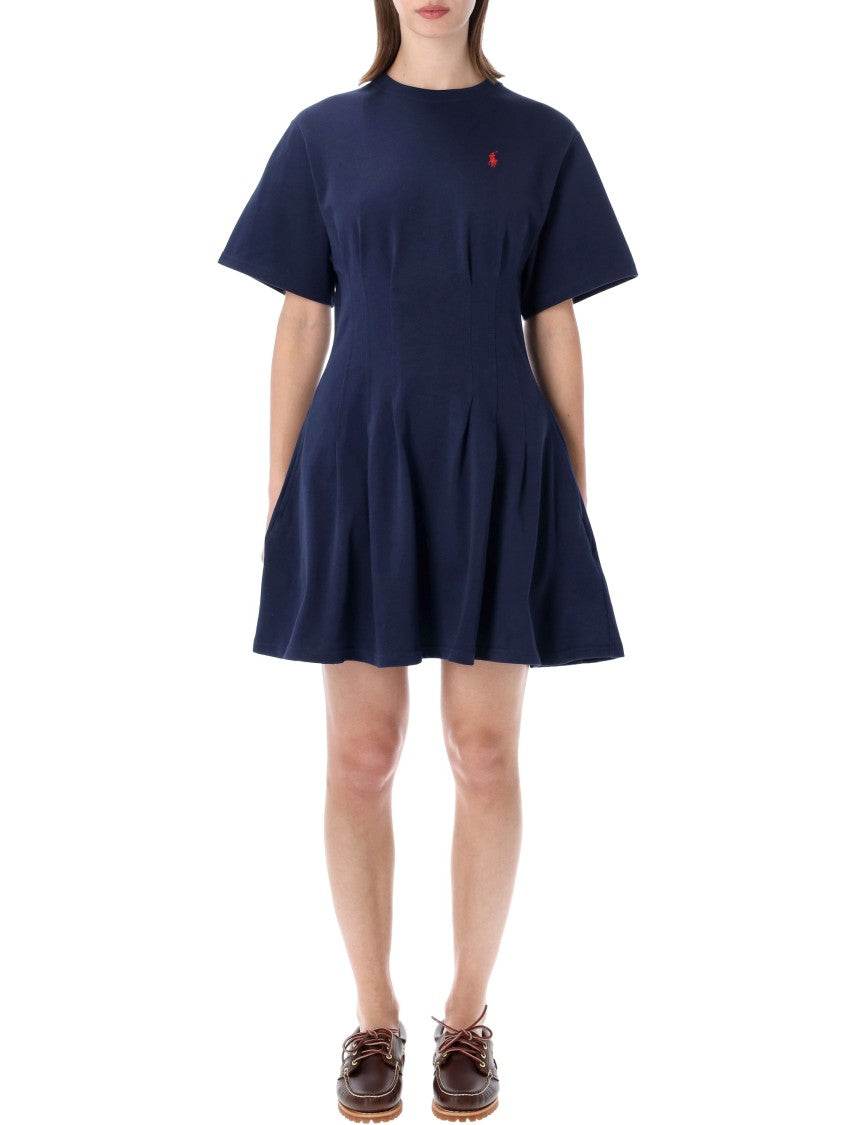 Polo Ralph Lauren Knit Flared Mini Dress