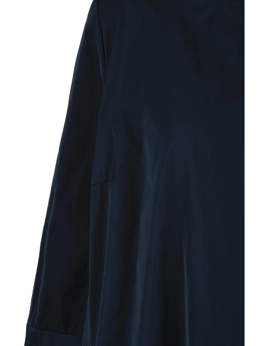 Katherina Hovman Midnight Blue High Neck Polyester Dress