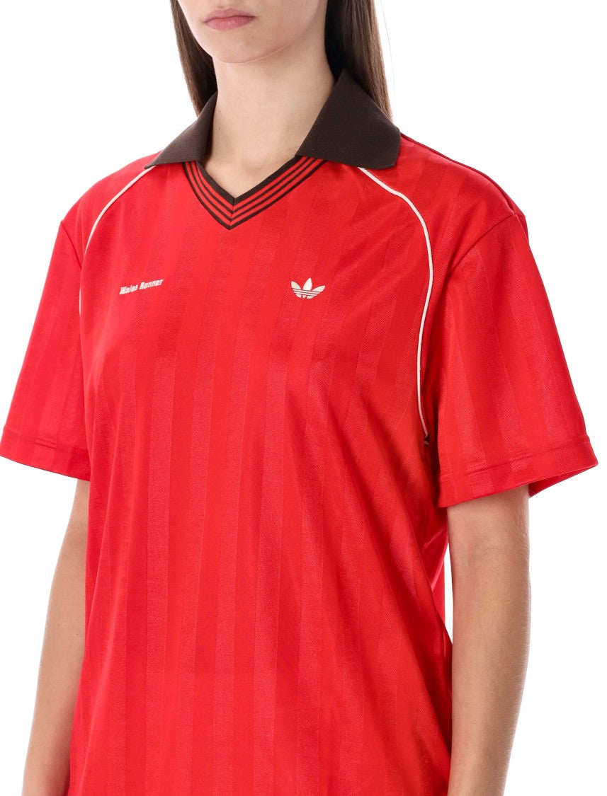 Adidas X Wales Bonner Adidas X Wales Bonner Knitted Football T-Shirt