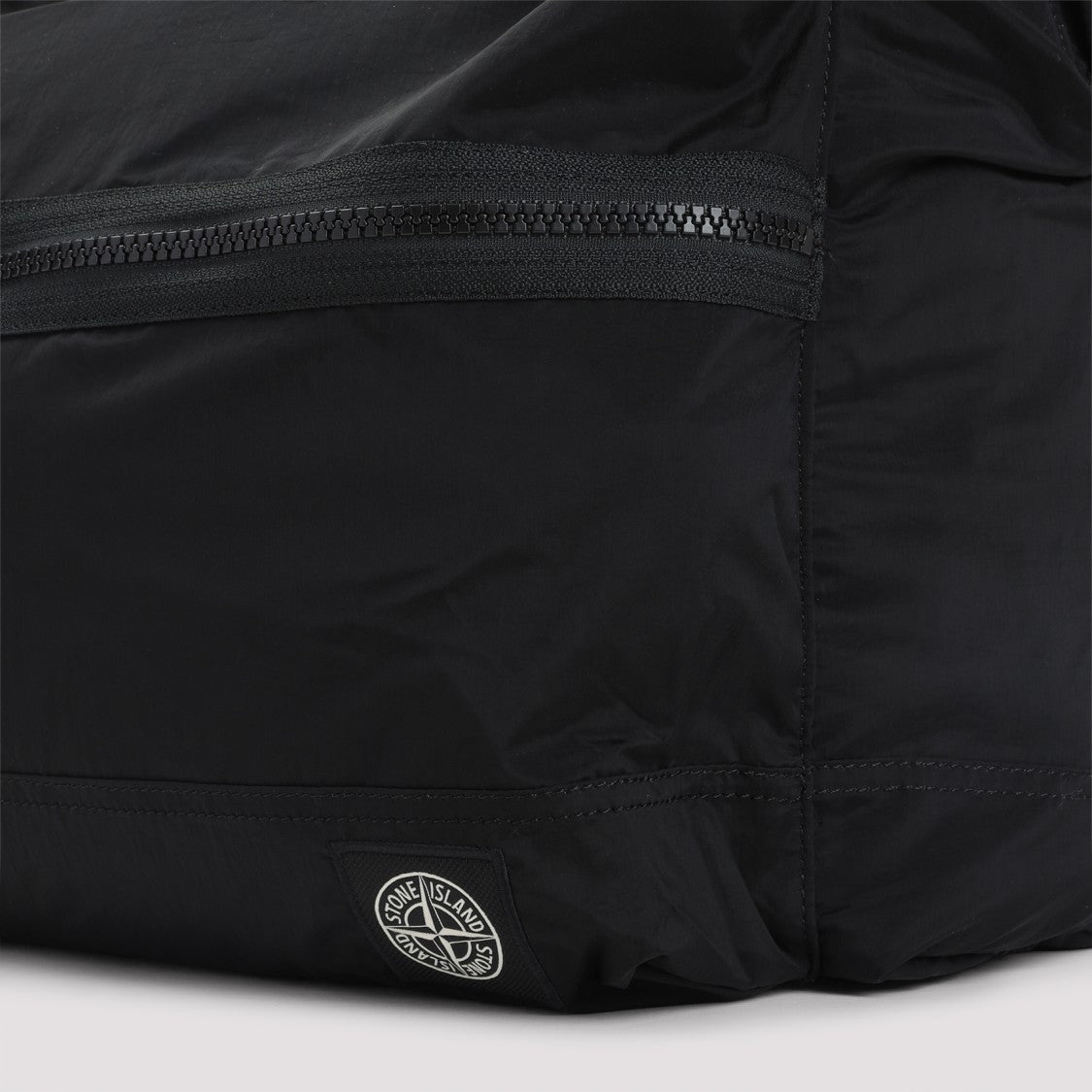 Stone Island Black Polyamide Backpack