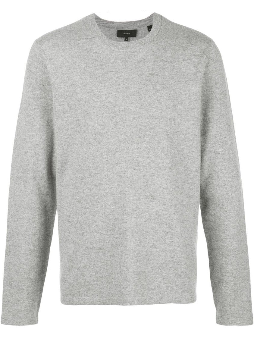 Vince Long Sleeve Crew Neck T-Shirt In Cashmere