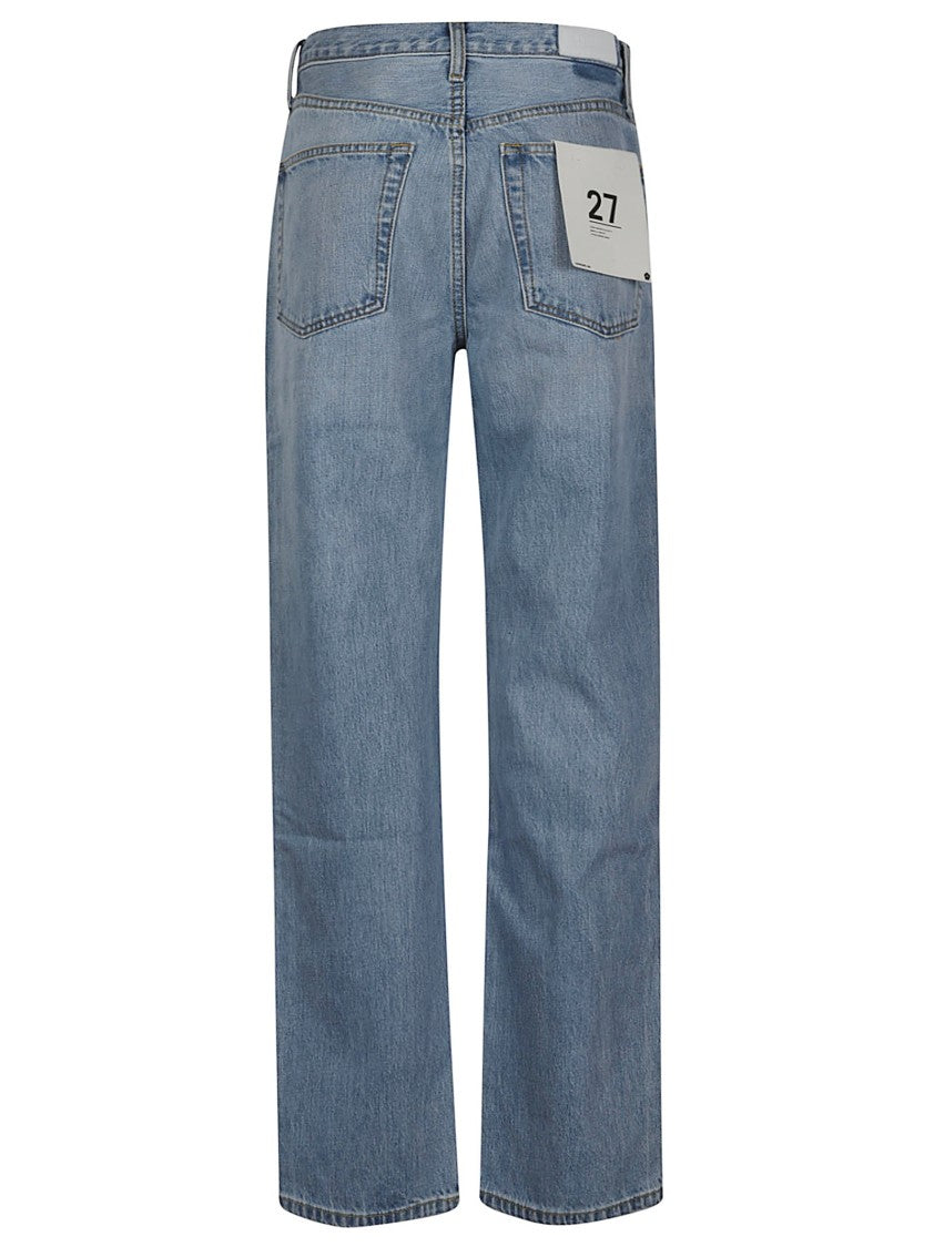 Re/Done Loose Long Light Wash Jeans