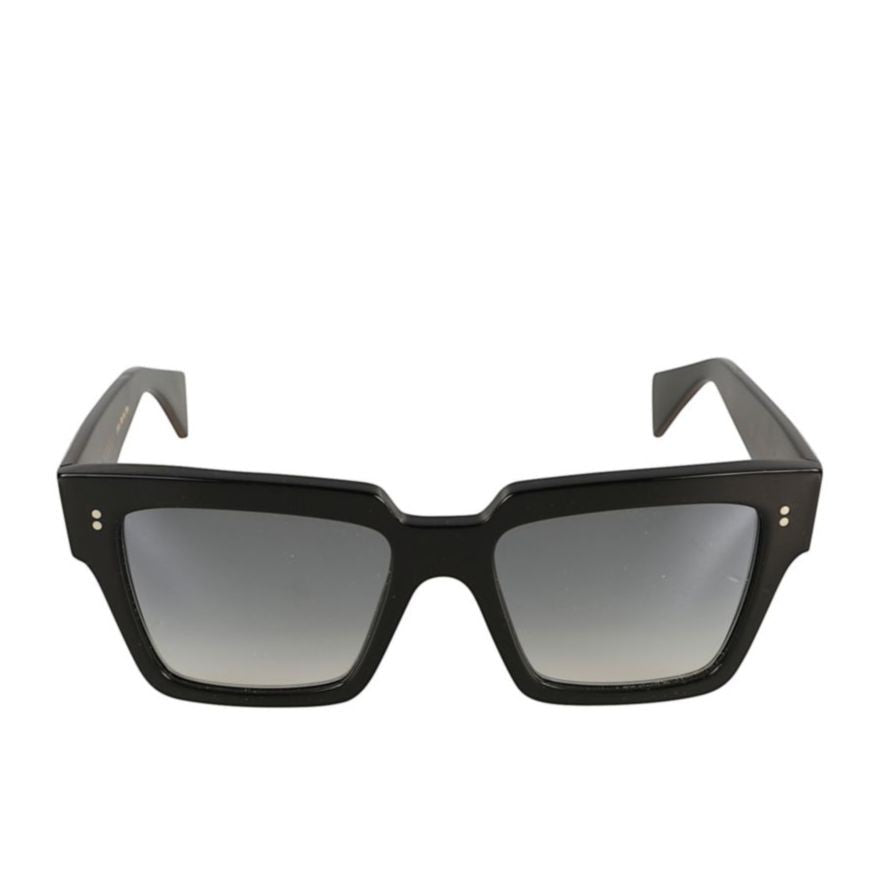 Kador Fashion Bold Square Frame Sunglasses With Checkerboard Pattern