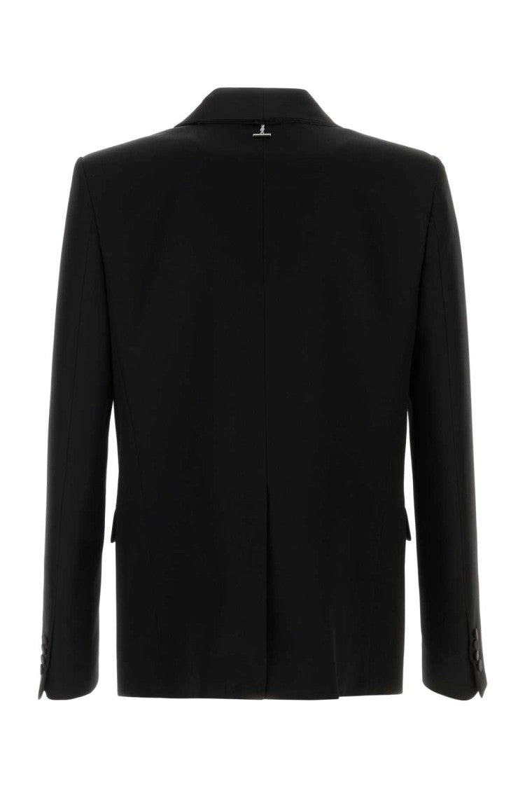 Alexander Mcqueen Black Wool Blazer
