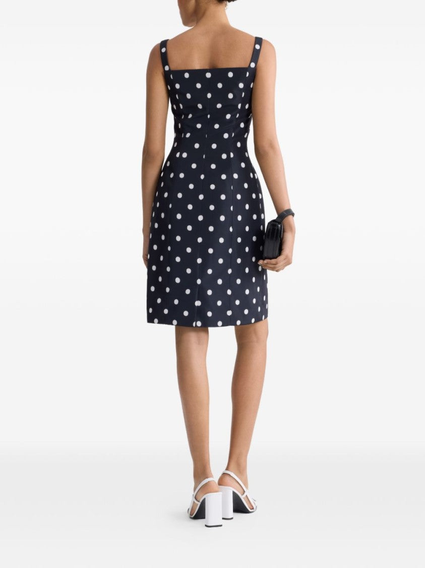 Patou Silk And Nylon Blend Wrap Dress