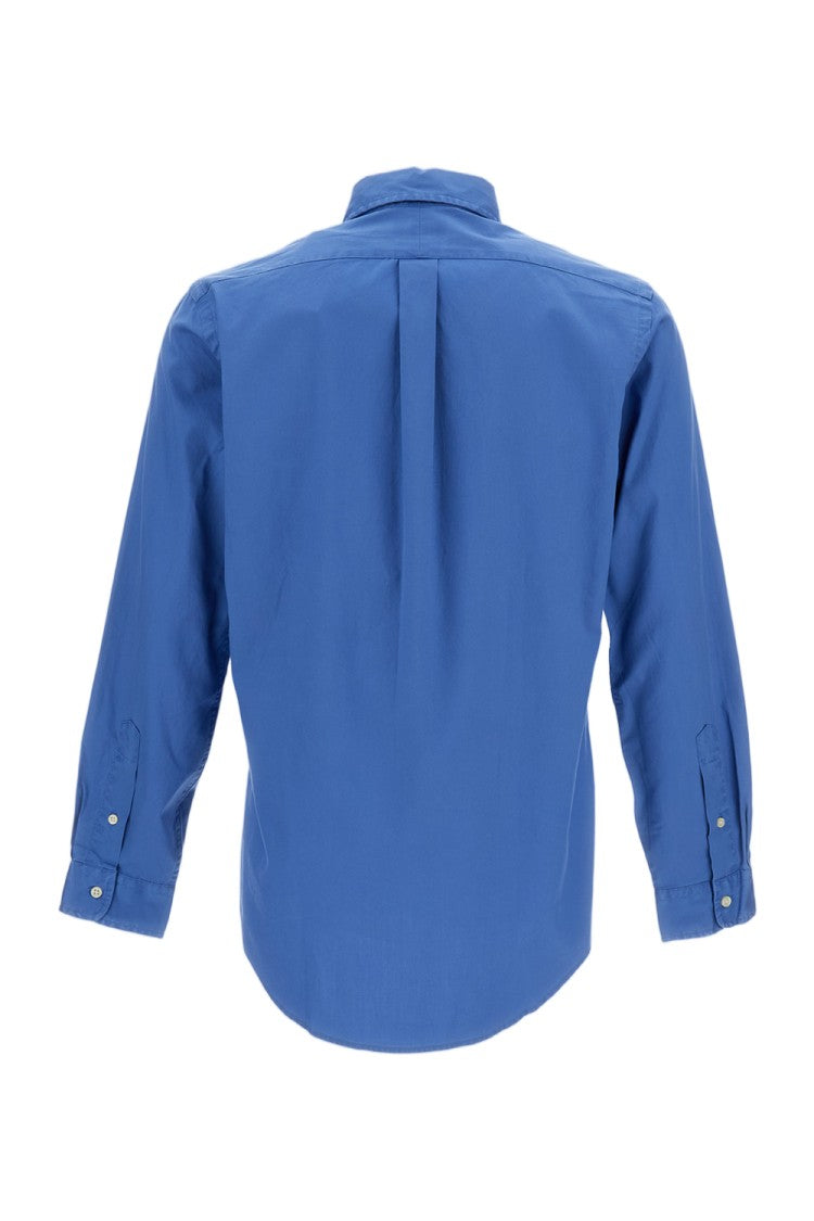Polo Ralph Lauren Ultralight Cotton Twill Shirt With Iconic Pony Logo