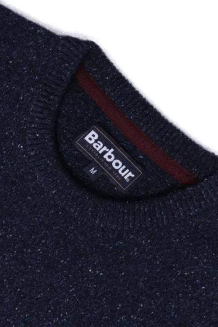 Barbour Textured Knit Crew Neck Sweater