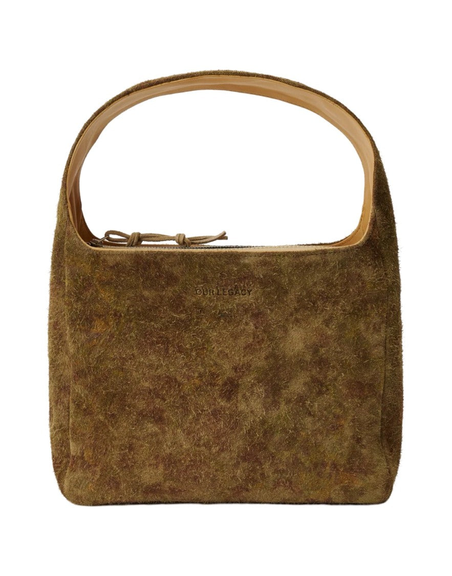 Our Legacy Brick Suede Shoulder Bag – Camel