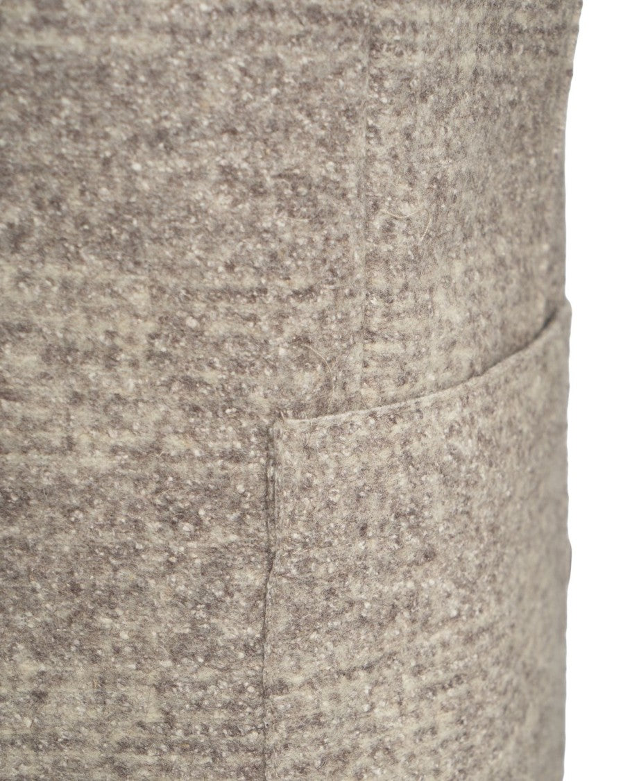 Bob Single-Button Beige Blazer With Tailored Fit