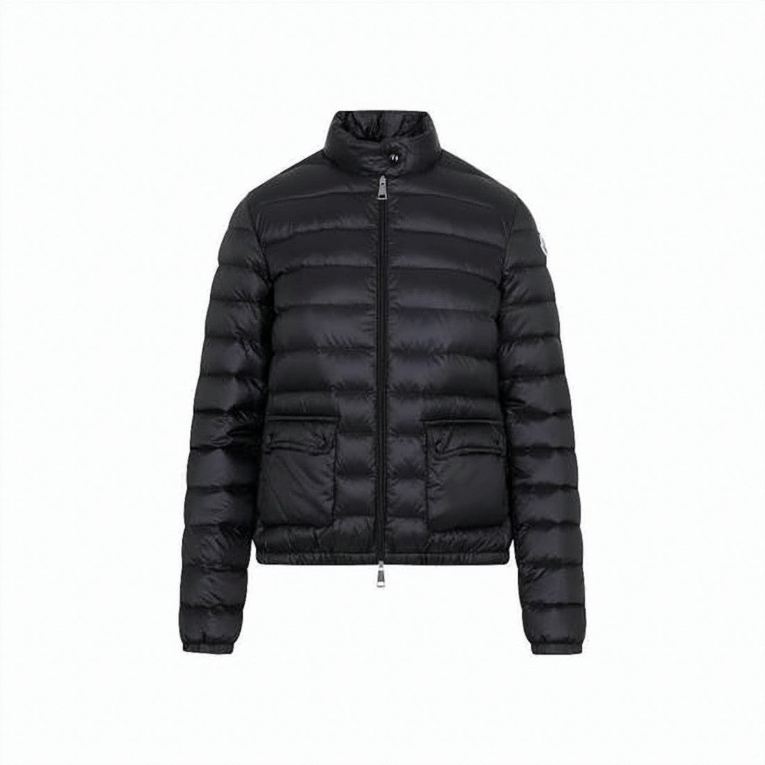 Moncler Quilted Black Short Down Jacket