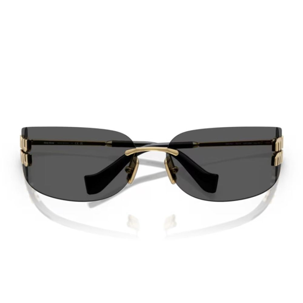 Miu Miu 0Mu A51s Aube Sleek Wraparound Sunglasses