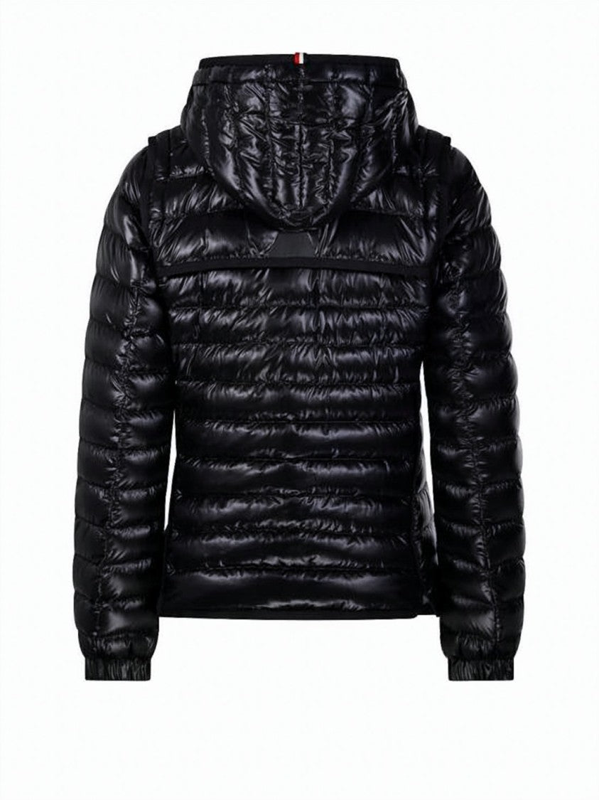 Moncler Glossy Quilted Short Puffer Jacket
