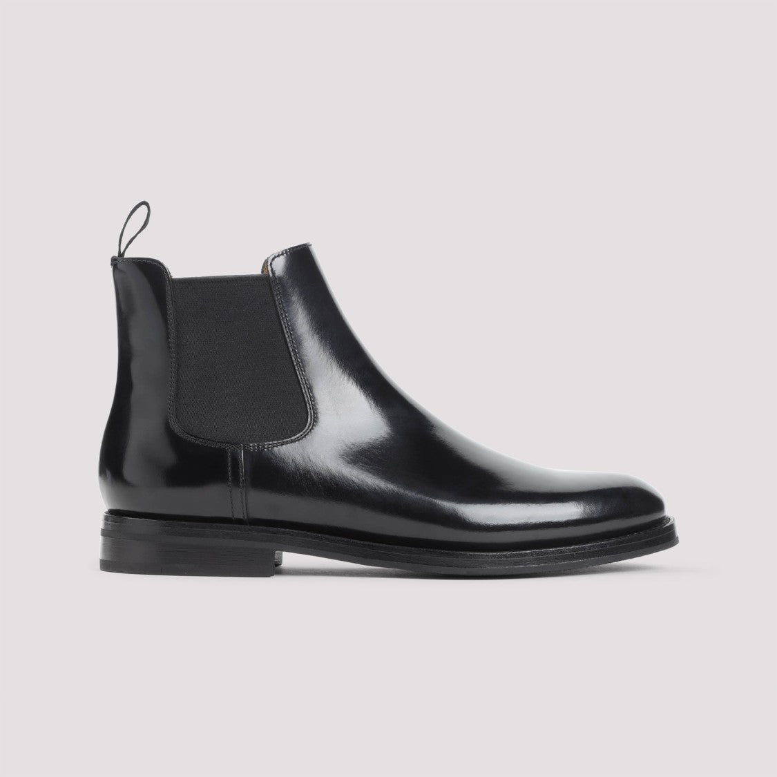 Church's Black Calf Leather Ankle Boots