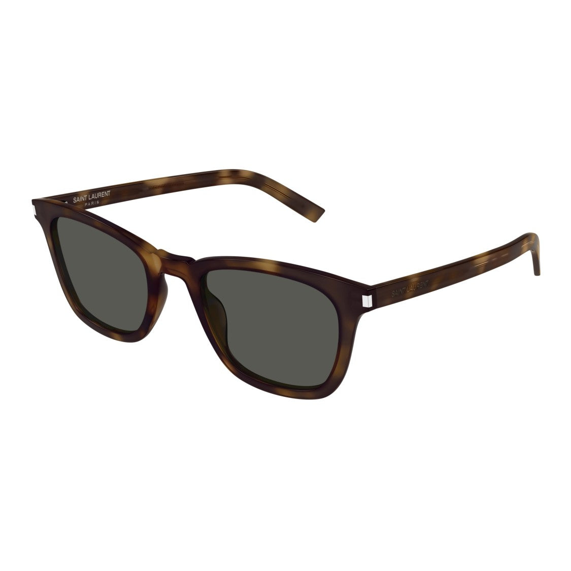 Saint Laurent Sl 716 Slim Tortoiseshell Rectangular Sunglasses