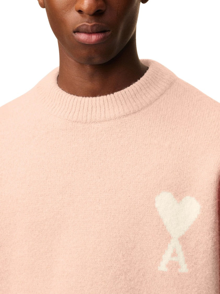 Ami Textured Knit Sweater