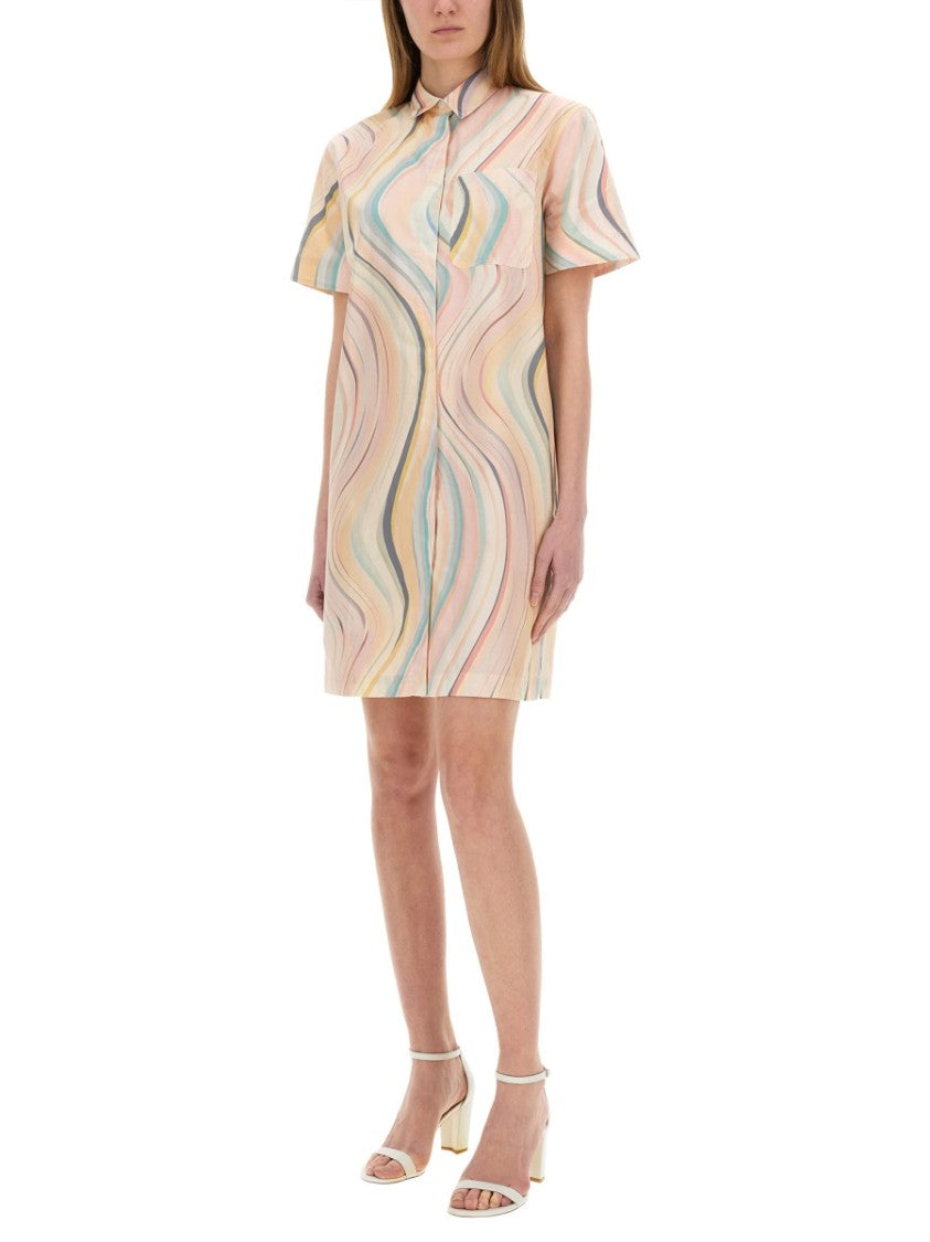 Ps Paul Smith "Faded Swirl" Dress