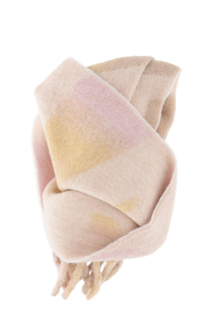 Isabel Marant Wool-Alpaca Logo Scarf