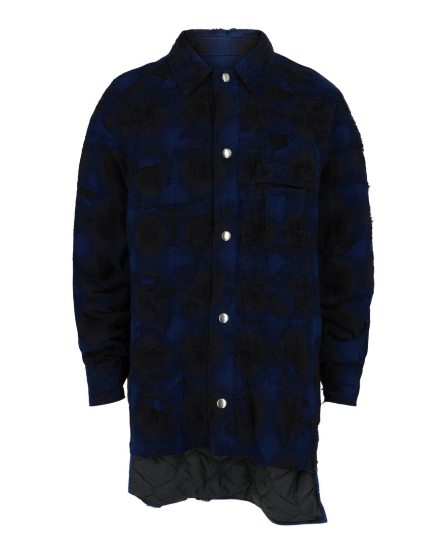 Givenchy Distressed Hi-Low Jacket