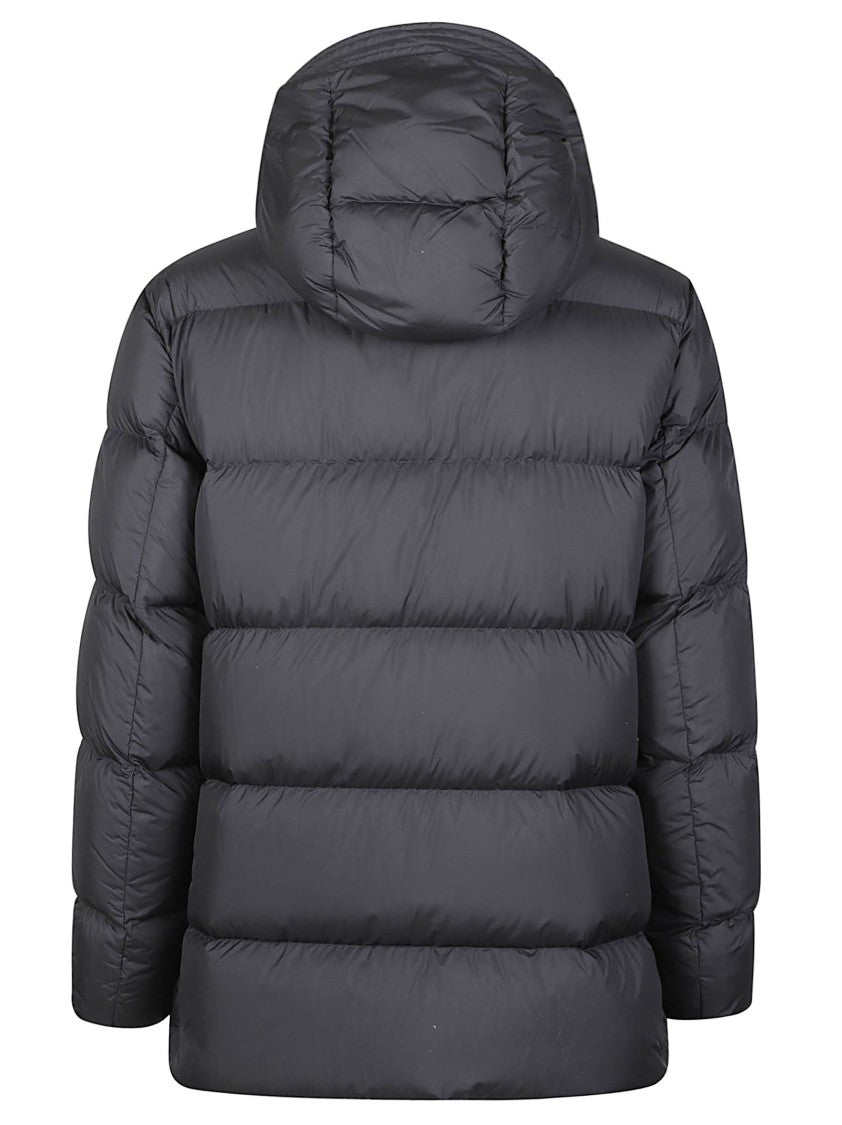 Woolrich Black Cloud Devis Quilted Polyester Parka
