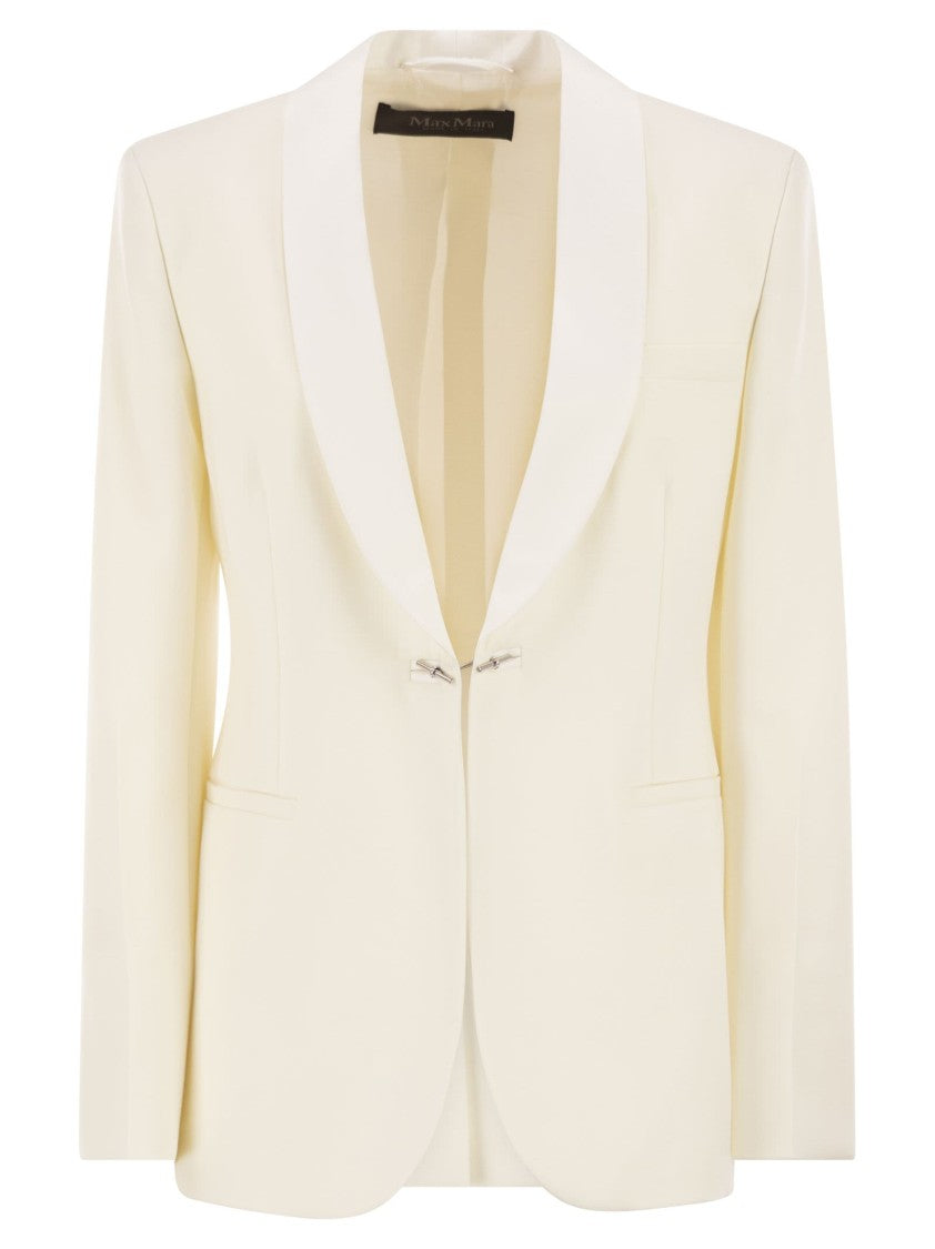 Max Mara Giselle Wool Gabardine Blazer