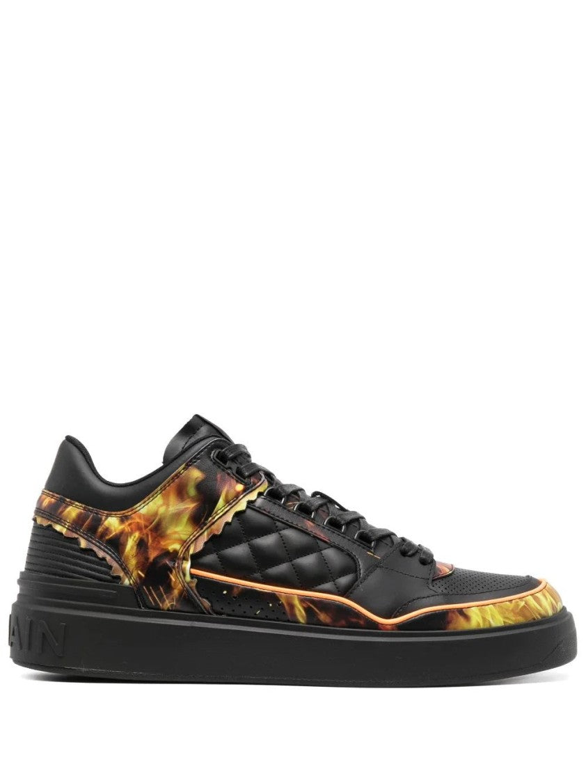 Balmain B Court Low Top Sneakers