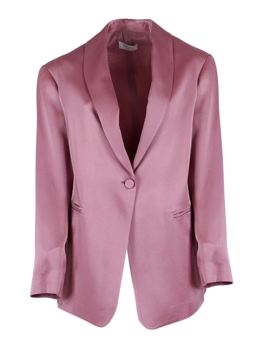 Antonelli Firenze Three Quarter Sleeve Tailored Jacket