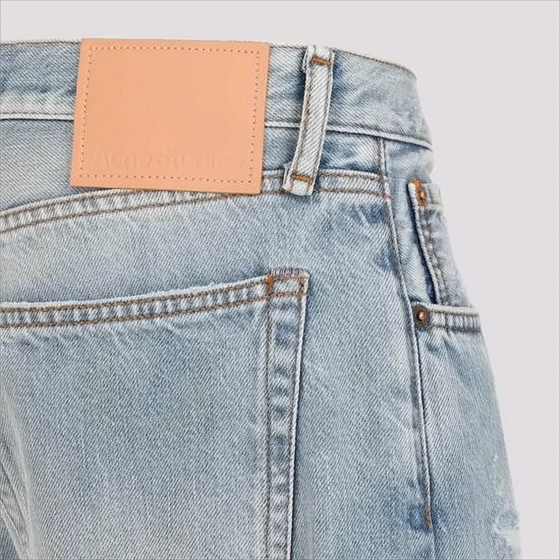 Acne Studios Straight-Leg Denim Trousers With Classic Five-Pocket Design