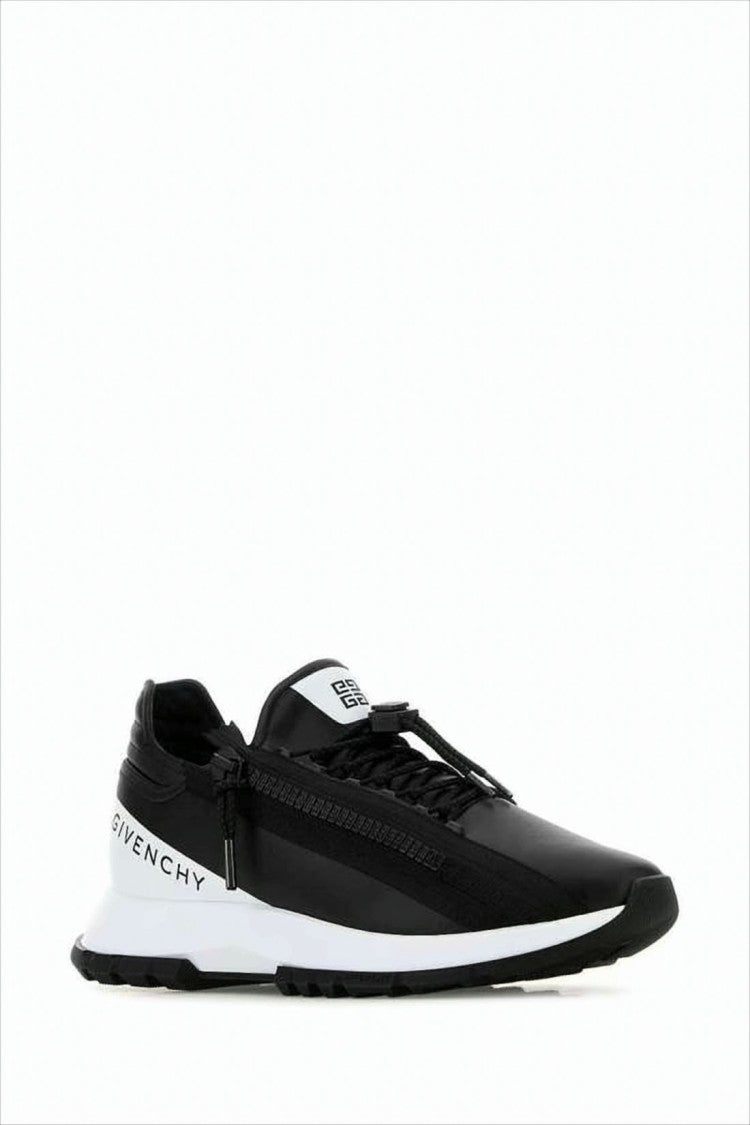 Givenchy Black Sneakers With Side Zipper