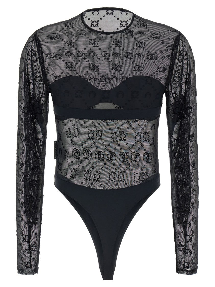 Marine Serre 'Moonogram' Bodysuit