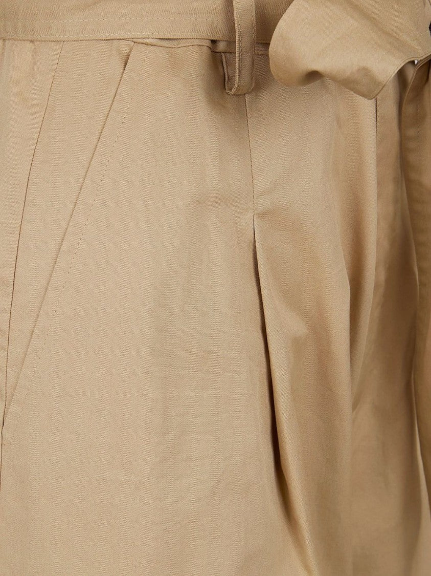 Lauren Ralph Lauren Neutral Tailored Double-Breasted Jumpsuit