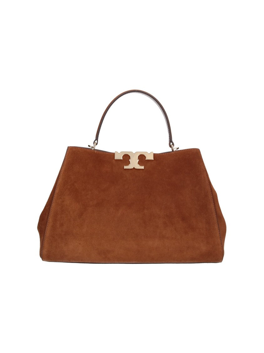 Tory Burch Brown Eleanor Mini Calf Suede Bag
