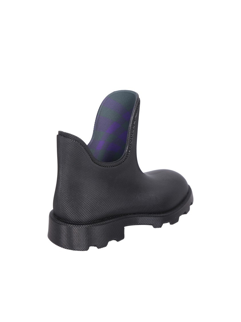 Burberry Rubber Black Ankle Boot
