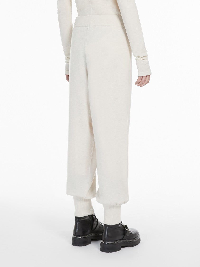 Max Mara Cropped Wide-Leg Pants With High Waist
