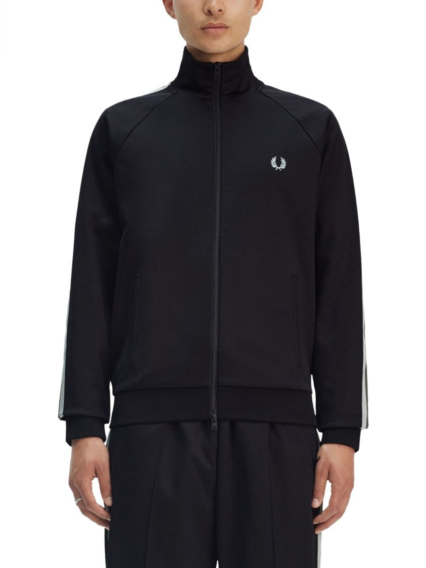 Fred Perry Tailored Track Jacket With High Collar