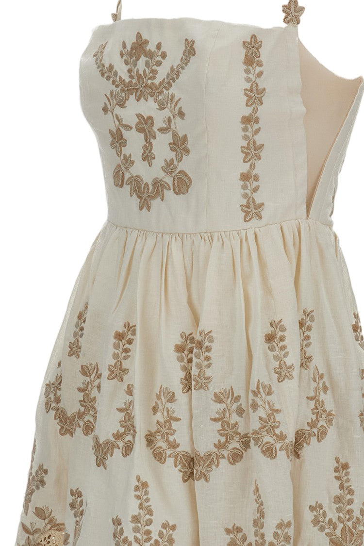 Agua By Agua Bendita Mielero Mini Cauca Dress