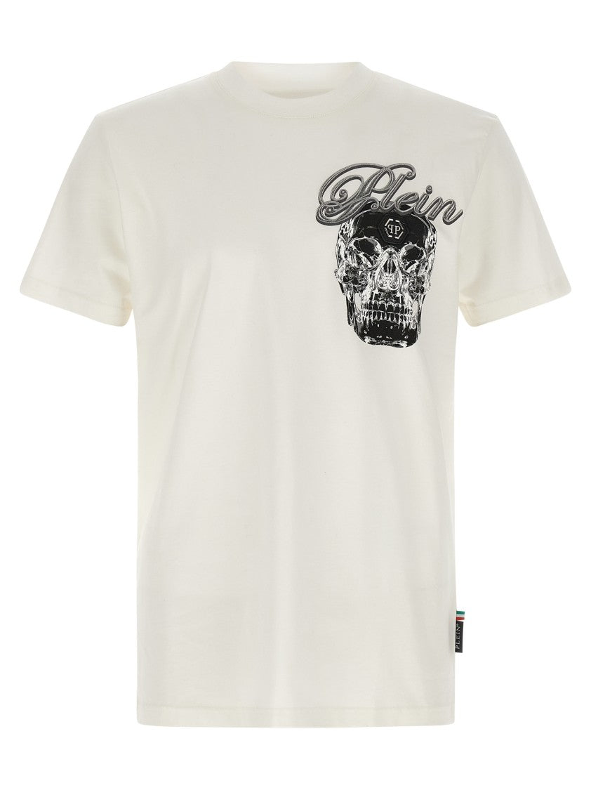 Philipp Plein Glass Skull' T-Shirt