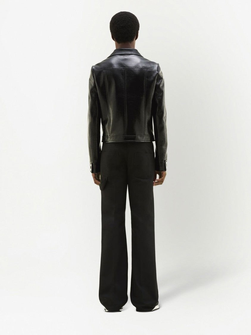 Courrèges Cropped Jacket With Structured Silhouette