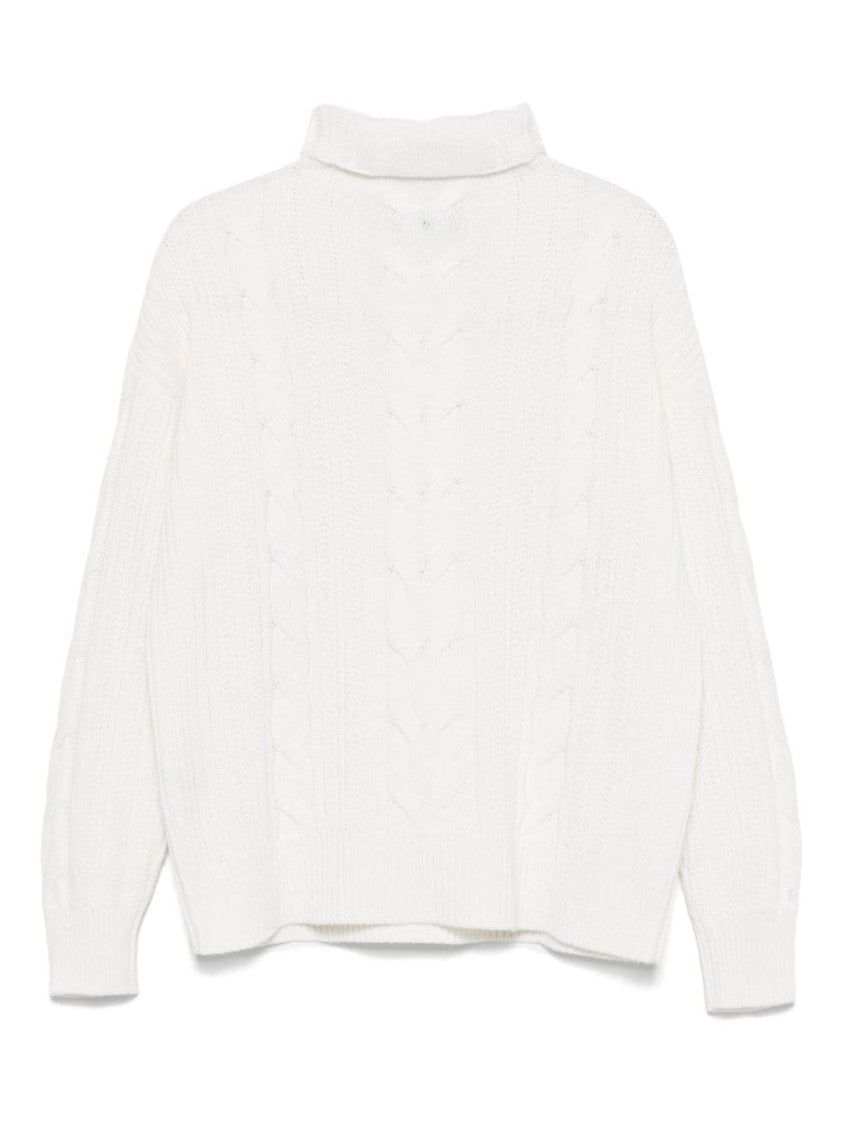 Lorena Antoniazzi Cable-Knit Turtleneck Sweater